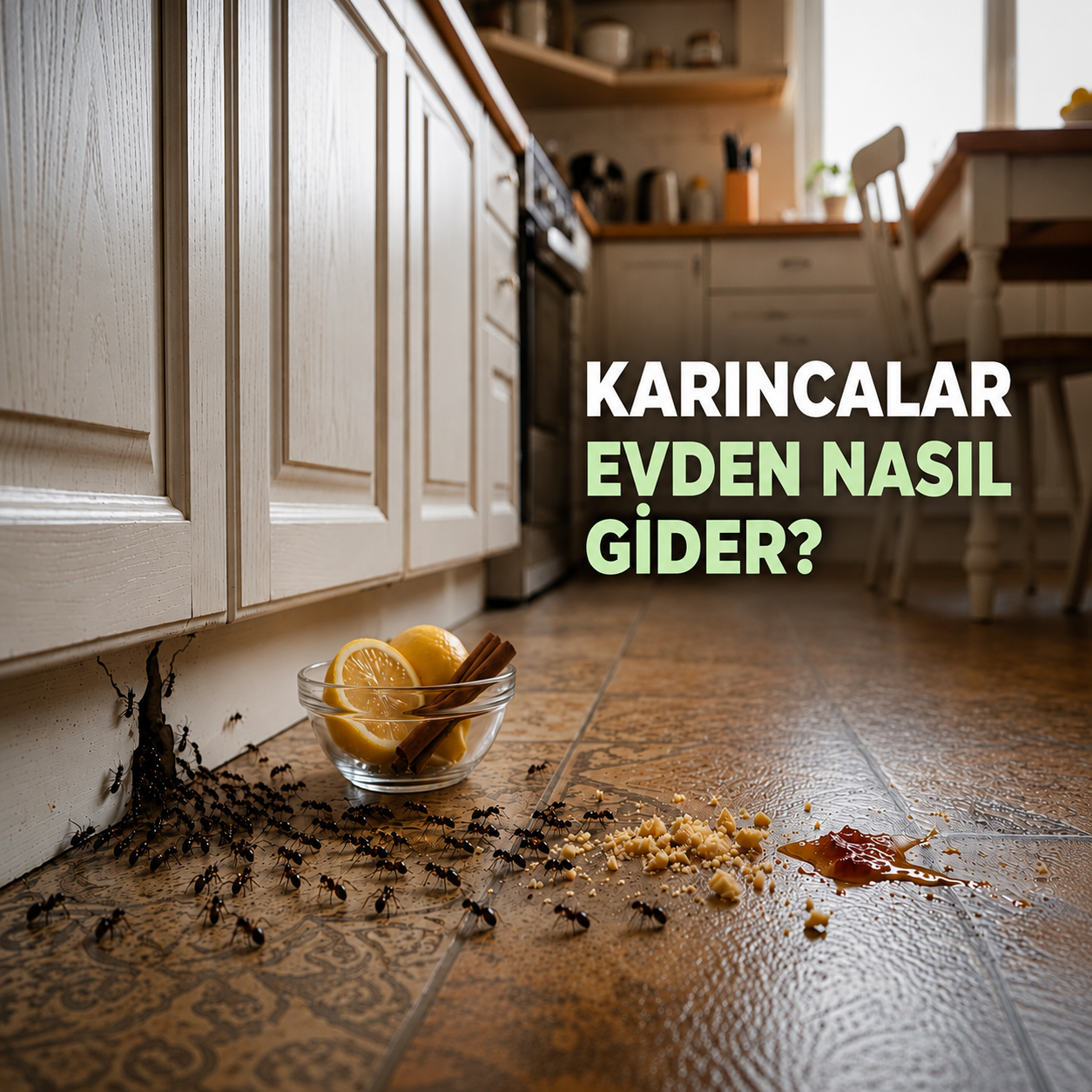 Karıncalar Evden Nasıl Gider? Kesin ve Etkili Çözüm Rehberi